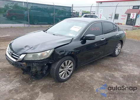 2013 Honda Accord Ex-L V-6 из США, поврежденный, VIN 1HGCR3F88DA025375